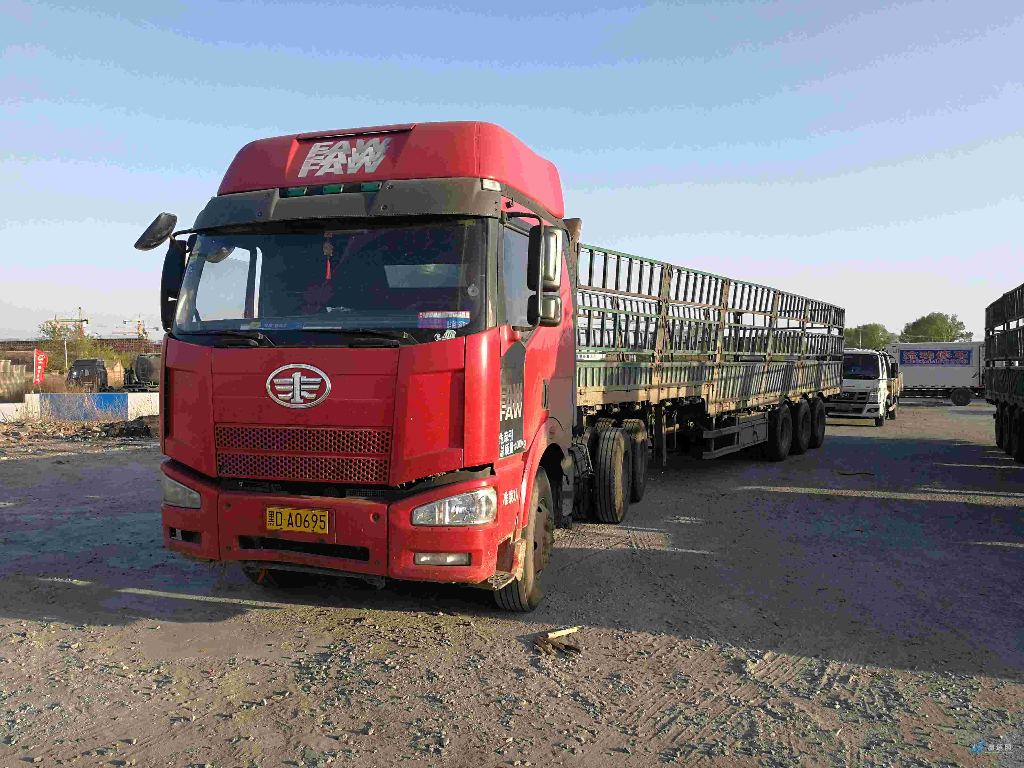 找佳木斯半挂车的大货车拉货_佳木斯半挂车出租-物通网