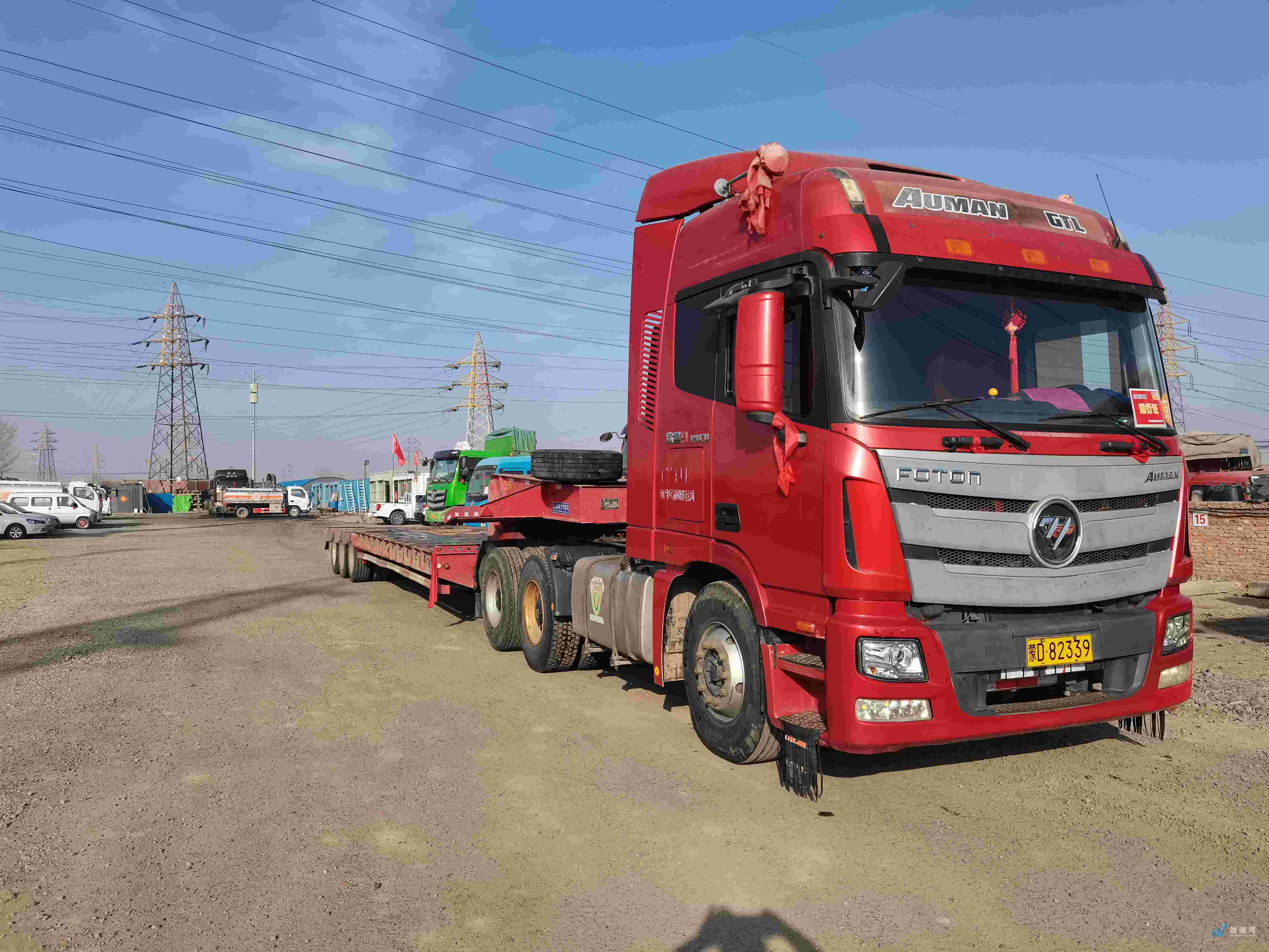 找赤峰平板车的大货车拉货_赤峰平板车出租-物通网