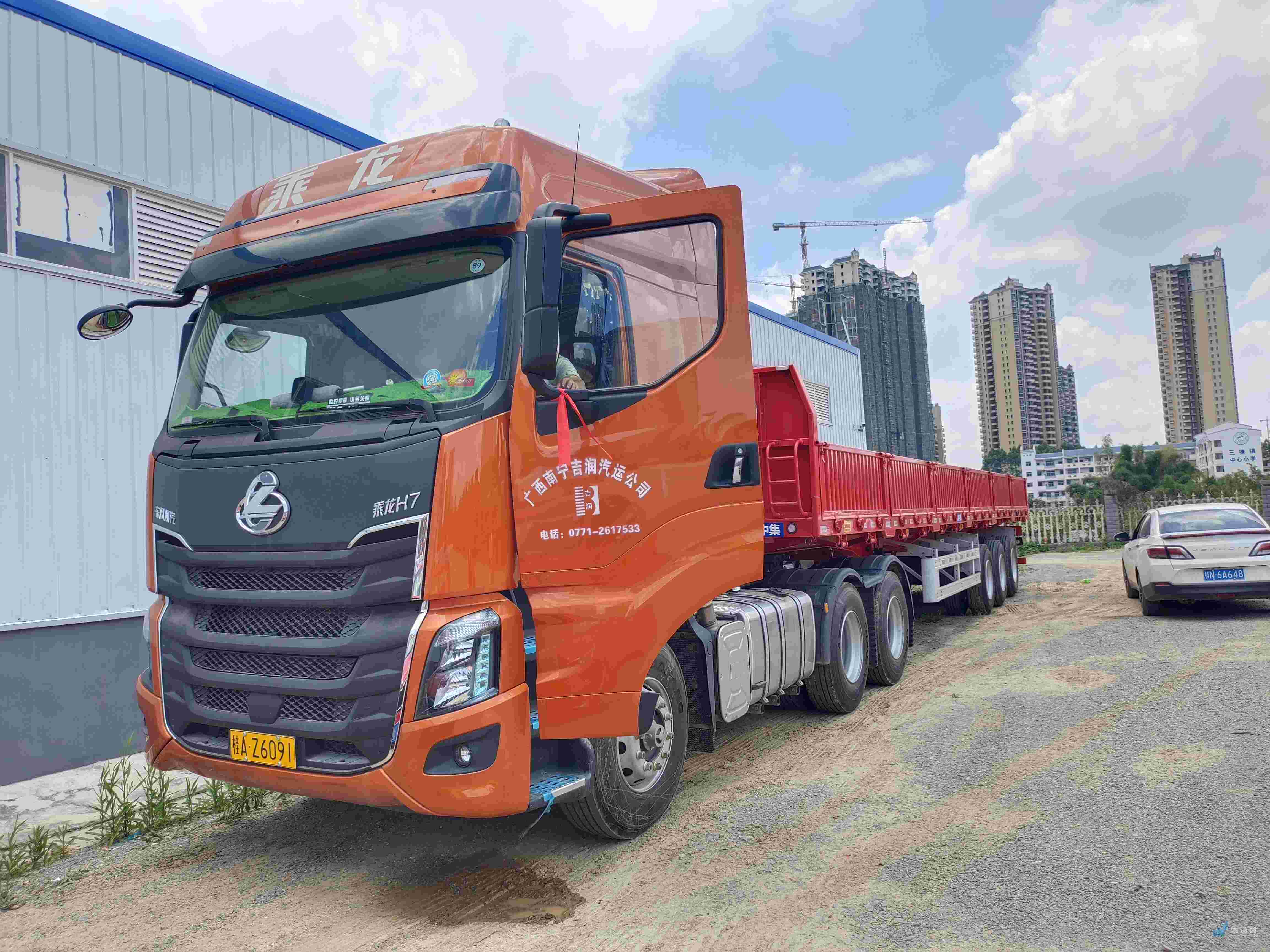 找广东全挂车的大货车拉货_广东全挂车出租-物通网