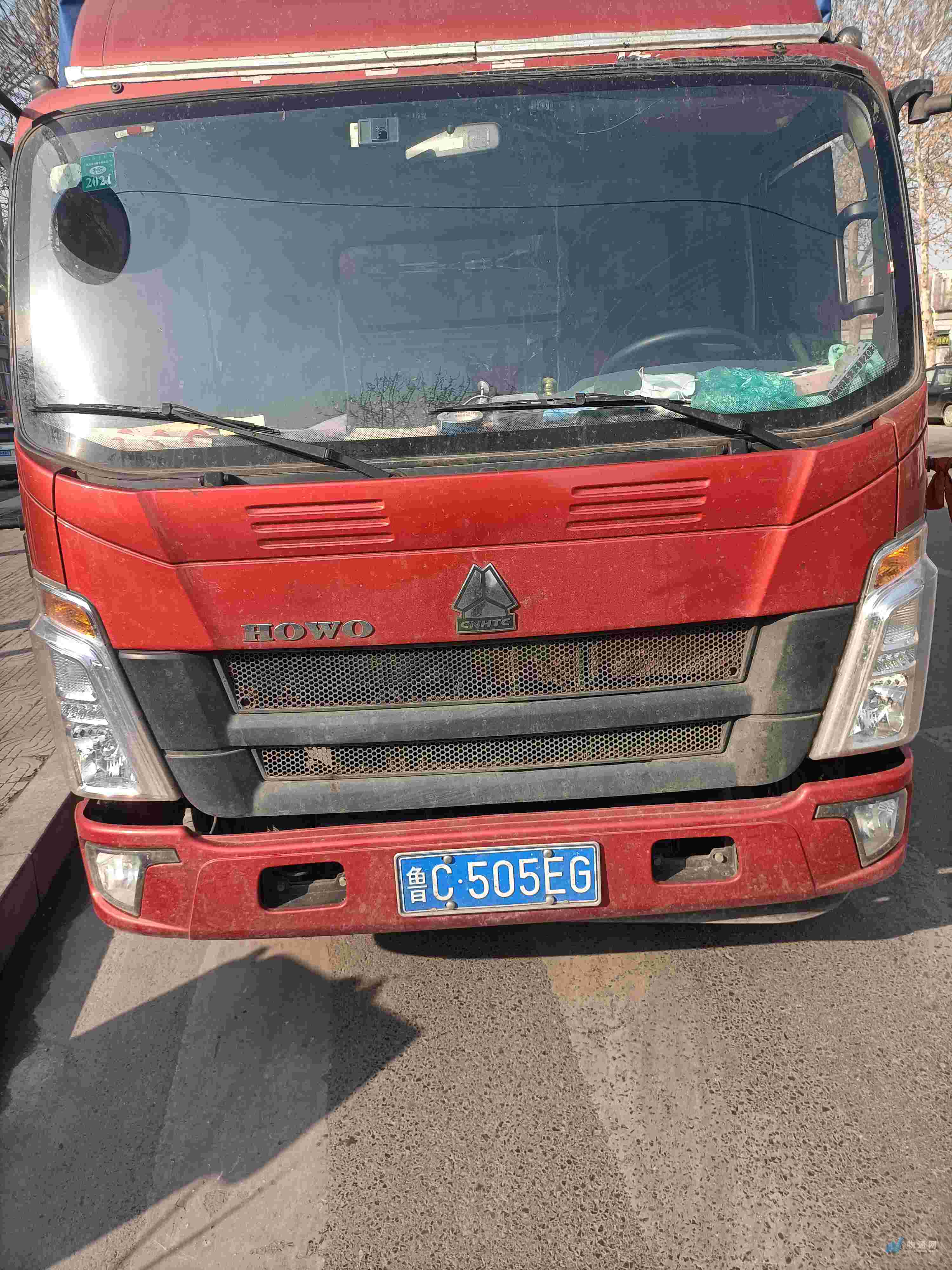 淄博市 4.2米10吨高栏车 鲁c**5eg车牌号:鲁c**5eg|高栏车|长4.