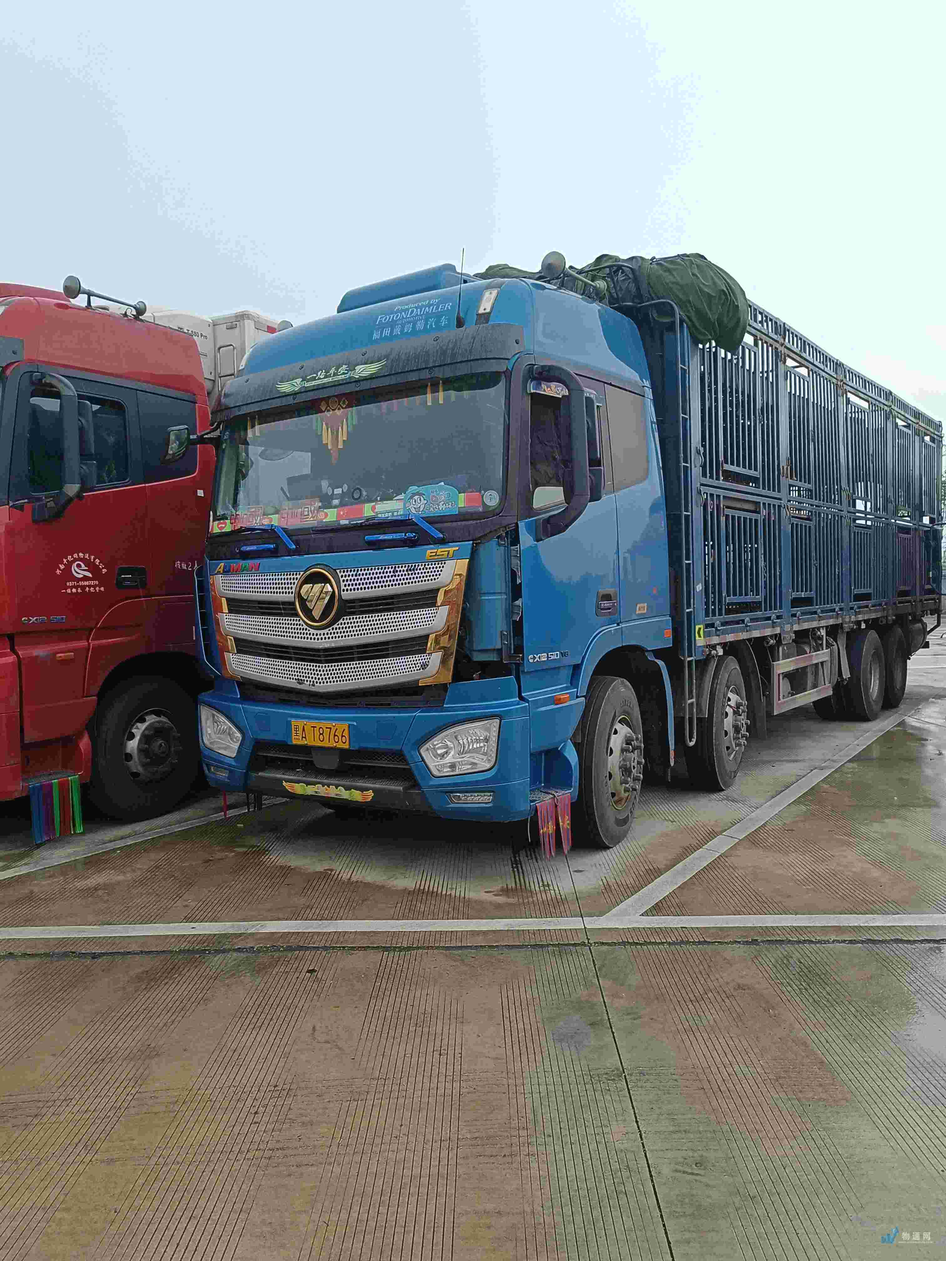 找哈尔滨高栏车的大货车拉货_哈尔滨高栏车出租-物通网