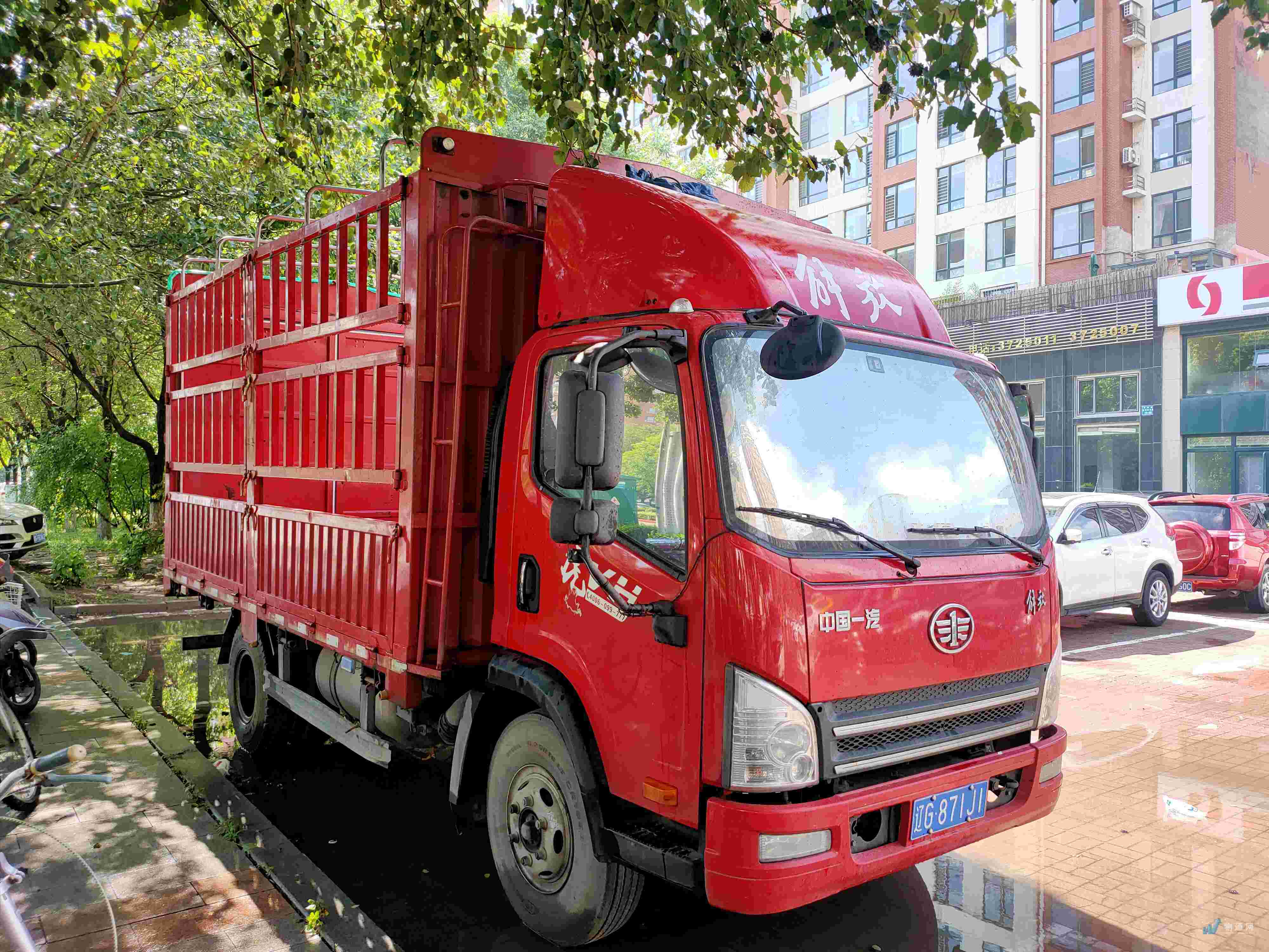 找锦州高栏车的大货车拉货_锦州高栏车出租-物通网