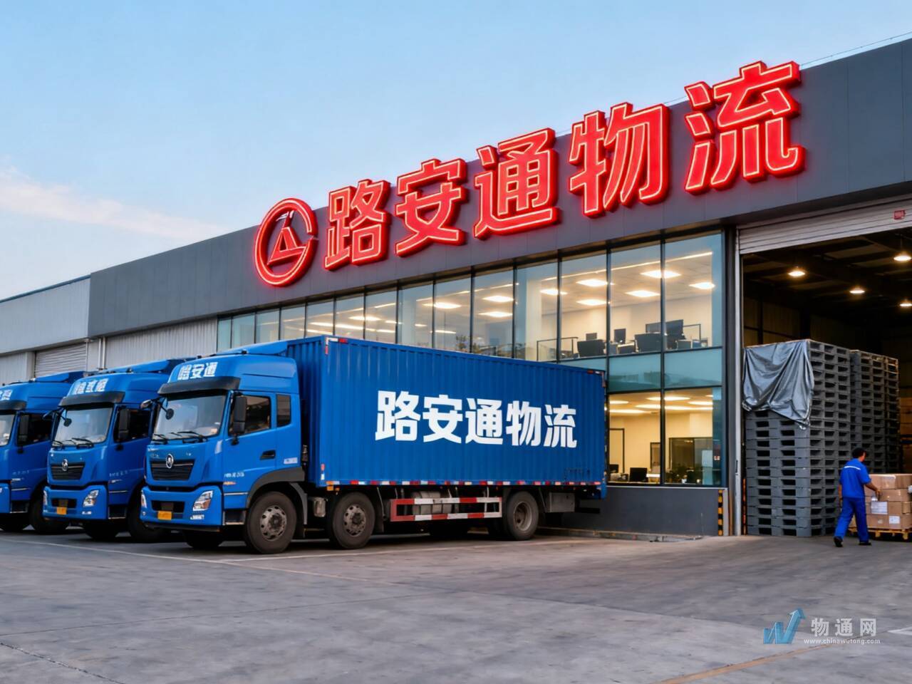 武汉路安通供应链管理有限公司孝感办事处门头照